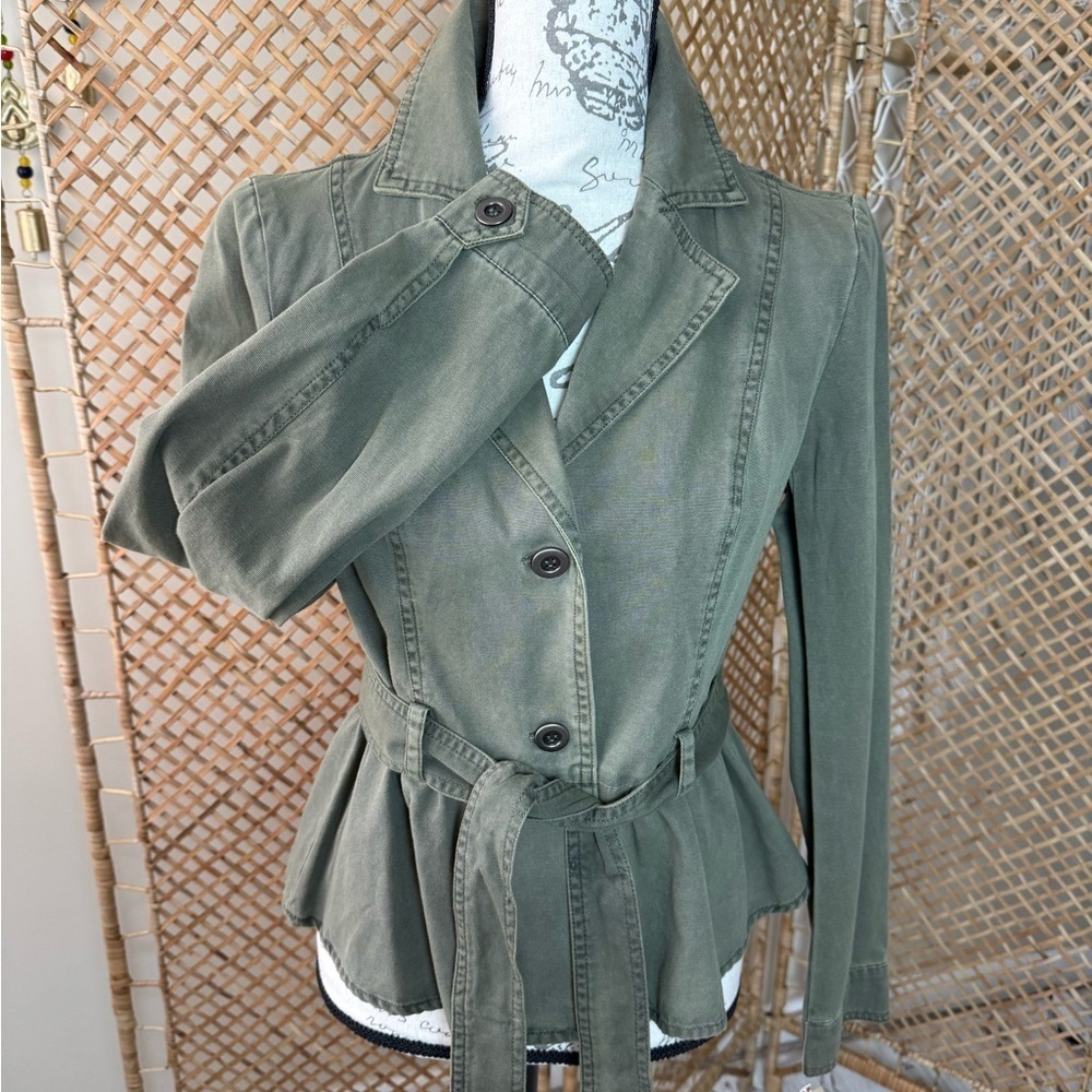American Rag Khaki Army Green Jacket - Picture 12 of 15